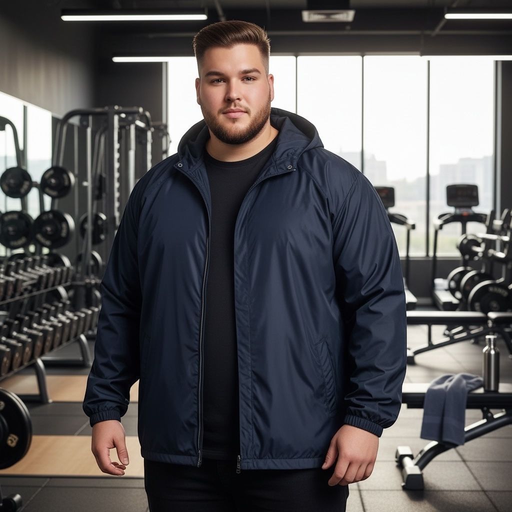 Jaqueta Corta Vento Plus Size P ao G4 UNISSEX Chief Original Capuz Forrado