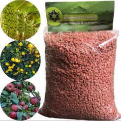 Cloreto de Potássio NPK 0-0-60 Adubo Granulado Para Frutíferas Flores Plantas