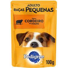 Ração úmida Pedigree cães adultos cordeiro