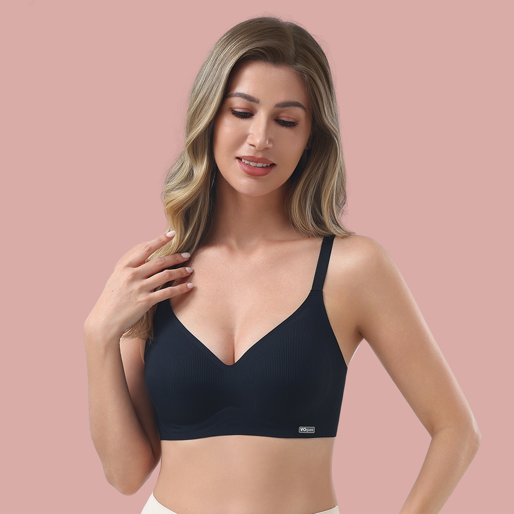 Z&D Lingerie Top Sem Costura Liso Simples Decote V 278 · foto 2