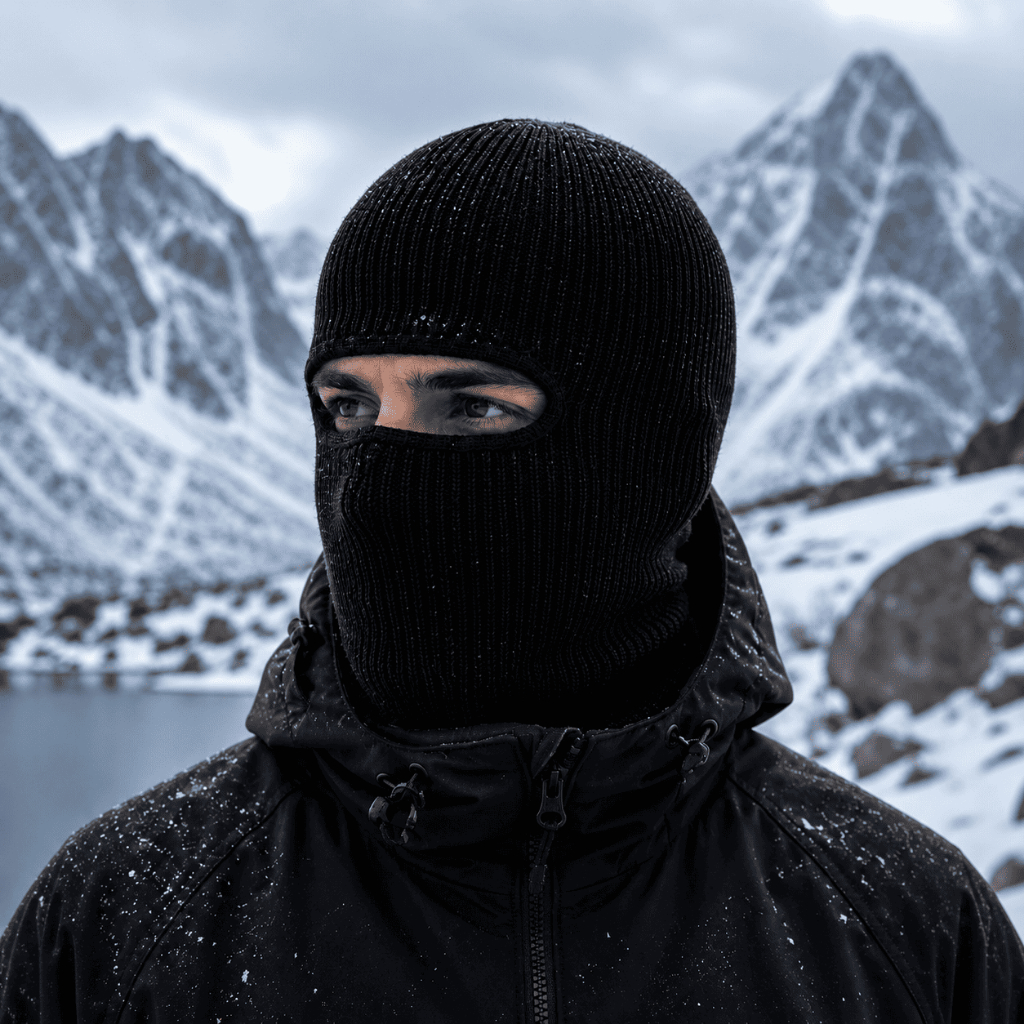 Touca Ninja Motoqueiro Feminina e Masculina Proteção Solar UV Grossa Camada Dupla Quentinha Inverno