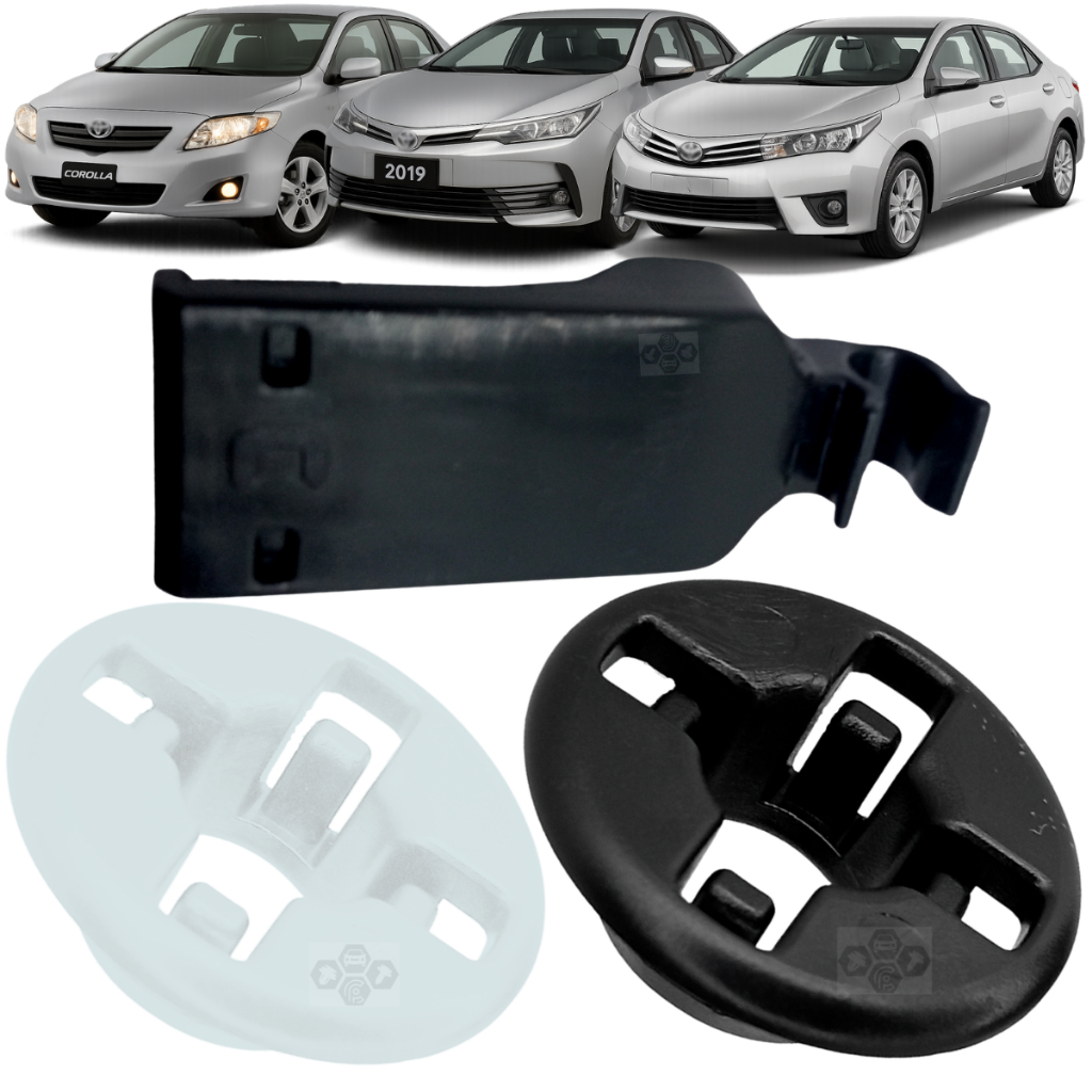 Grampo Presilha Kit Vareta do Capo Toyota Corolla 2009 a 2011 2012 2013 2015 2016 2017 2018 2019