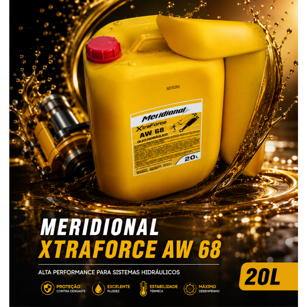 OLEO HIDRAULICO AW68 XTRA FORCE MERIDIONAL 20L