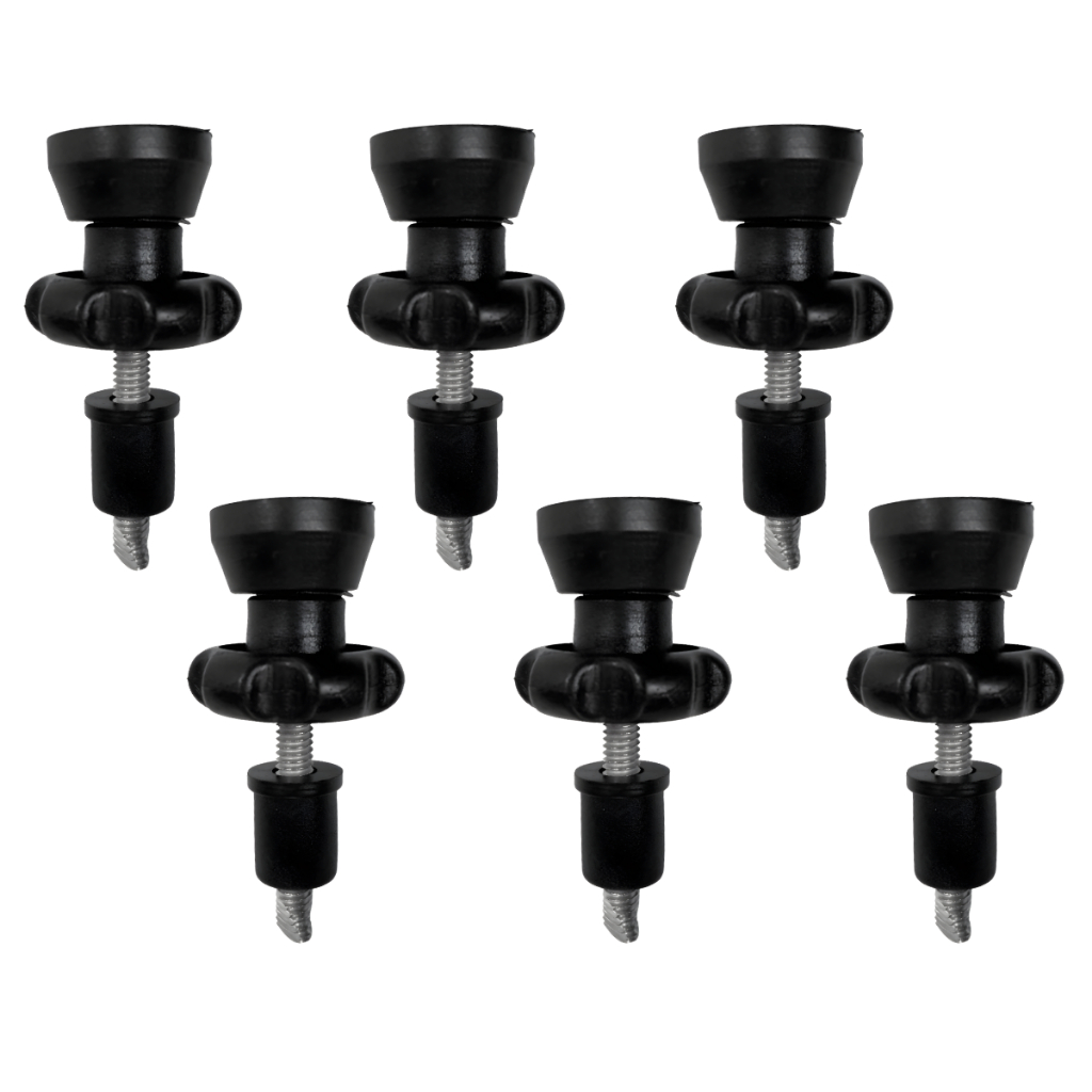 Kit 6 Manípulos para Portão Pet Grade De Proteção Para Cachorro Cercado para Bebê