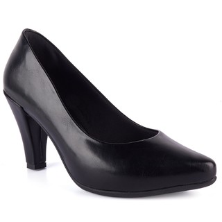 Scarpin Feminino Salto agulha FORMA GRANDE confortável acolchoada Vitrine shoes