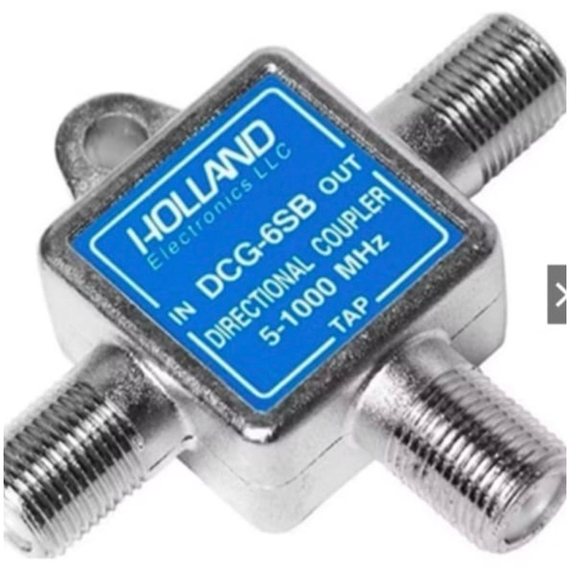 kit com 2 Tap Divisor Splinter 6db 9db  Net Tv Hdtv Satélite - Holland