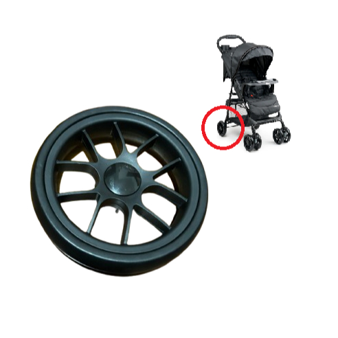 Roda Traseira Carrinho de Bebê Cosco Griffy Rodinha Pneu Trás