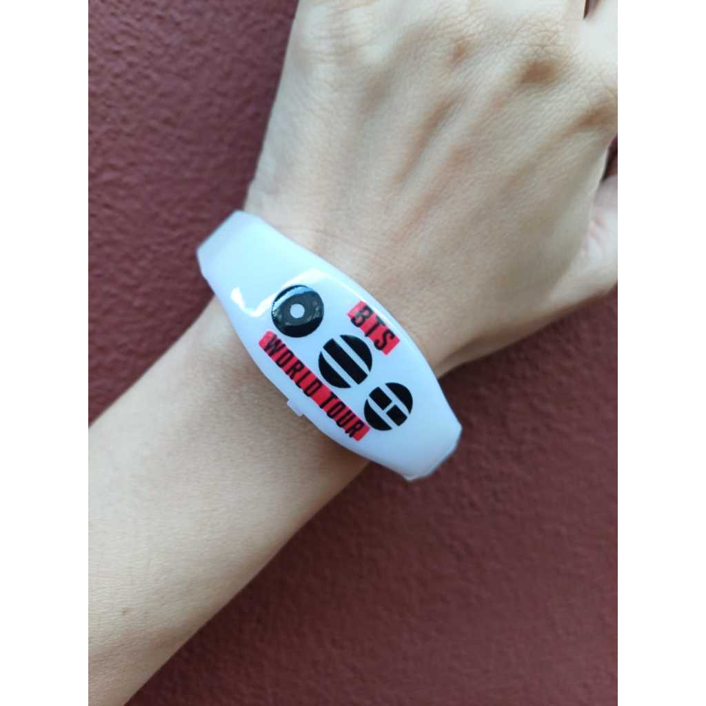 Pulseira Led BTS ARIRANG TOUR 2026 - Ativa com a batida da música