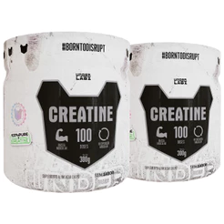 Kit 2 Creatina Pura Born To Disrupt Under Labz 300g Cada
