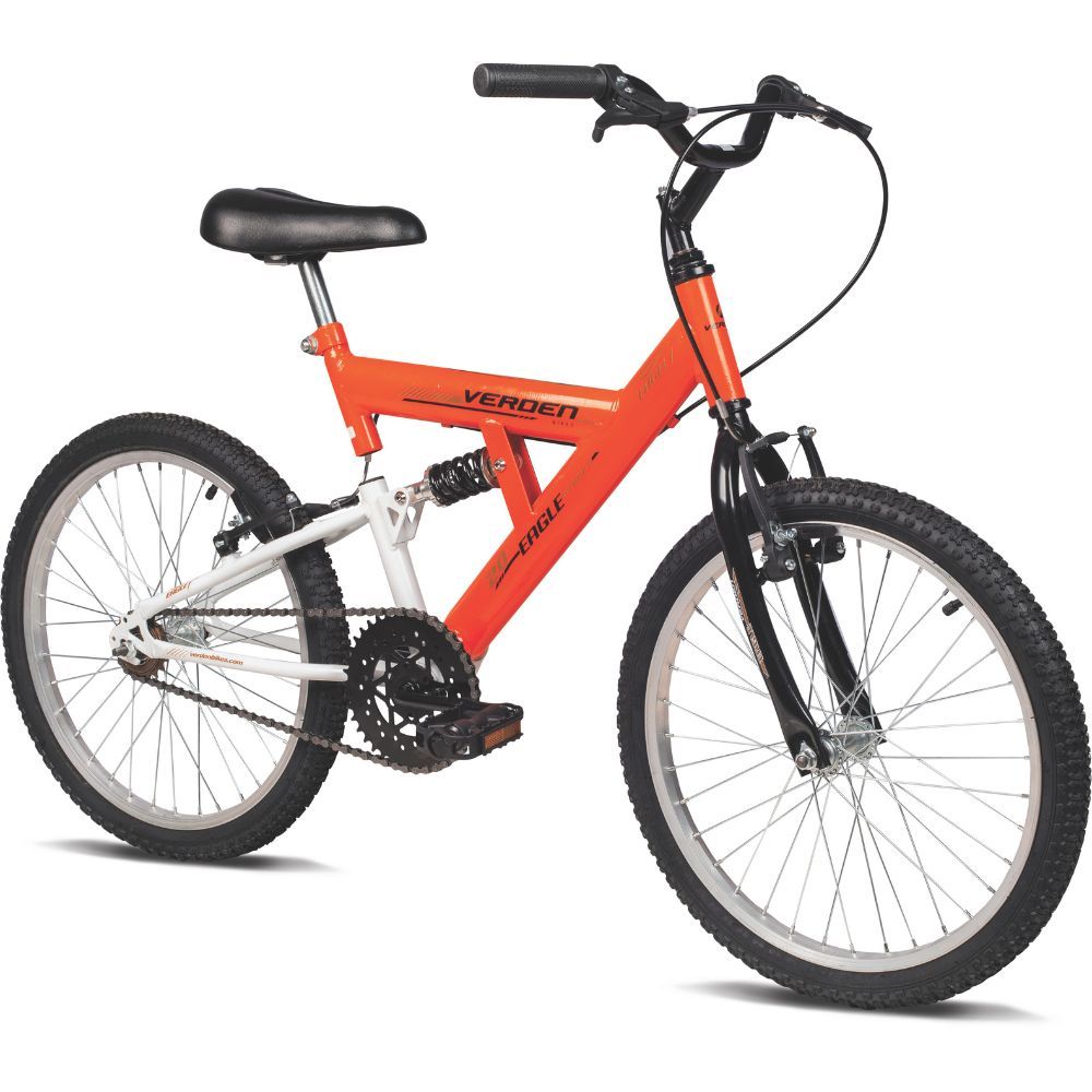 Bicicleta Infantil Aro 20 Verden Bikes Eagle C/ Suspensão Laranja
