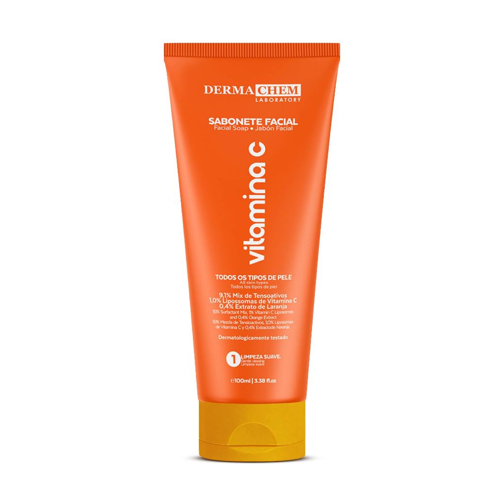 Sabonete Vitamina C Anti-Idade Dermachem 100ml