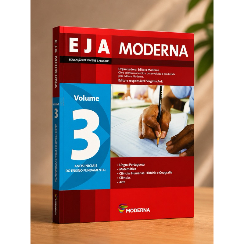 Livro EJA Moderna Volume 3 Ensino Fundamental – Educação de Jovens e Adultos