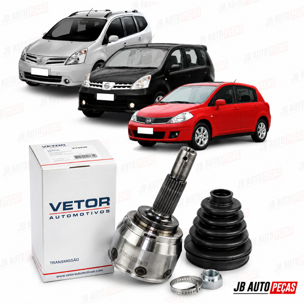 Junta Homocinetica Tida Livina Grand Livina 1.8 Automatico 2008 A 2026 Original Vetor