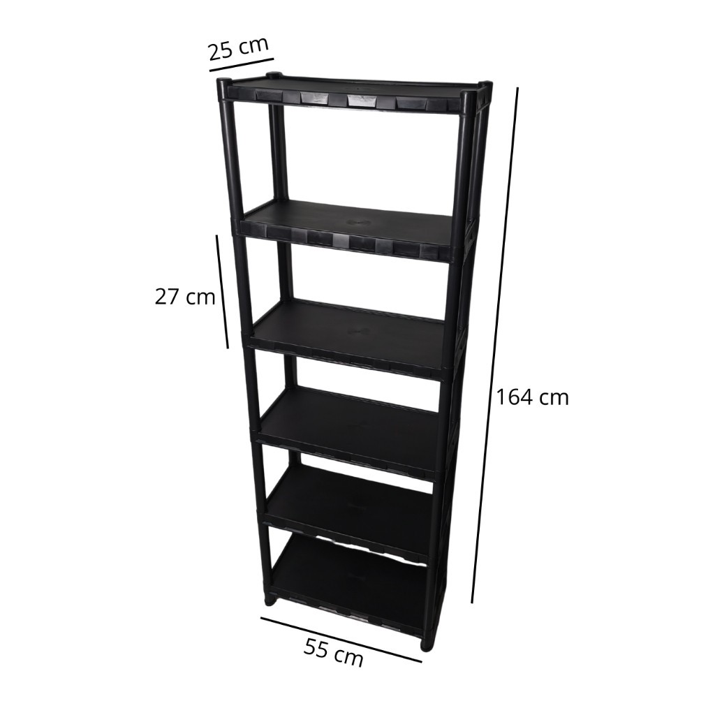 Estante  Prateleira Organizadora de Plástico Modular Multiuso para Cozinha quarto sala Promoção