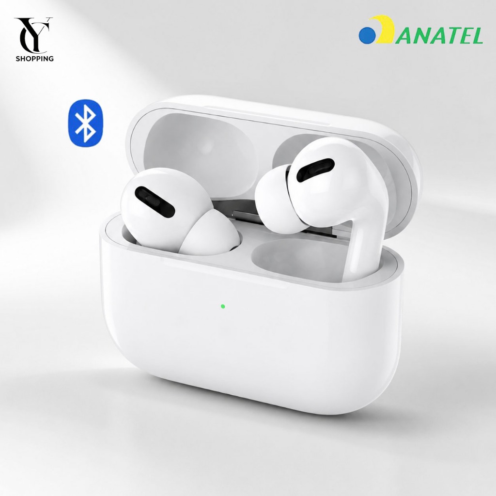 Fones Sem Fio Bluetooth TWS Cancelamento de Ruído Som Estéreo iOS Android D14