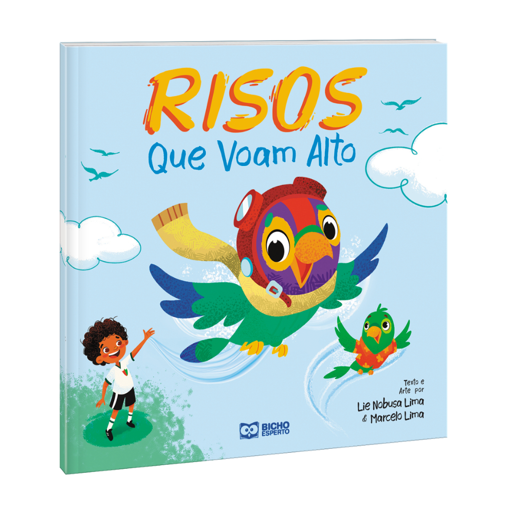 Livro Infantil Descobrindo Meus Sentimentos: Risos que Voam Alto
