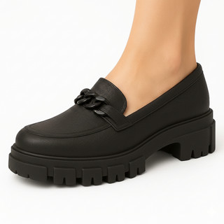 Mocassim Feminino Tratorado Elegante Casual e Extremamente Confortável