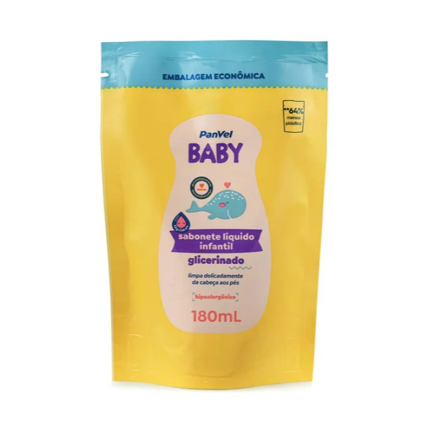 Sabonete Líquido Infantil Panvel Baby Refil 180ml · foto 2