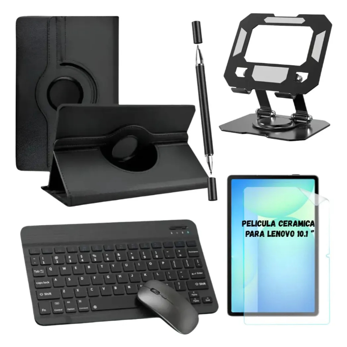 Combo Completo P/tablet Lenovo Tab 10.1 '' + Teclado + Pel