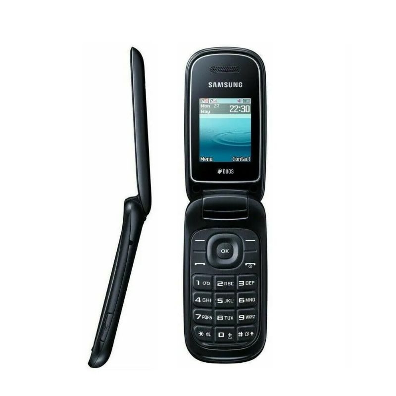 SamsungGT-E1272 Plus 32GB Celular simples Botão para Rural ou Idosos Novo 4G- Preto