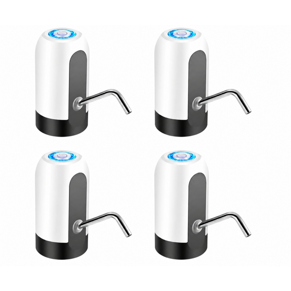 Bomba Eletrica Recarregavel Dispenser Agua Galao Portatil Silenciosa Galão Universal USB  Garrafão De Água