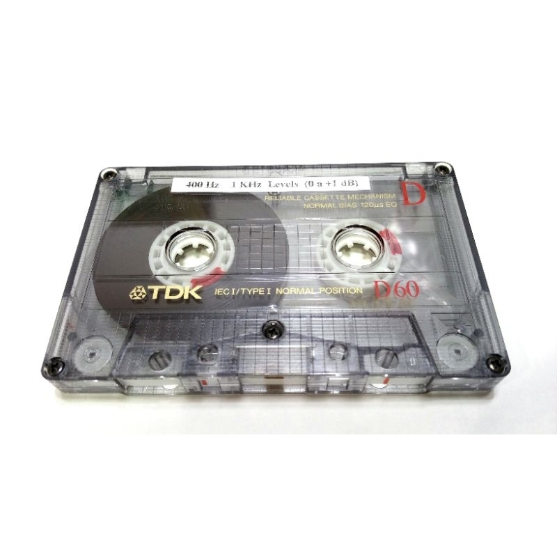 Fita Cassete K7 4F Padrão Ajuste Calibração Alinhamento Velocidade Azimuth Nível Tape Decks 400Hz 1KHz 3,15KHz 8KHZ