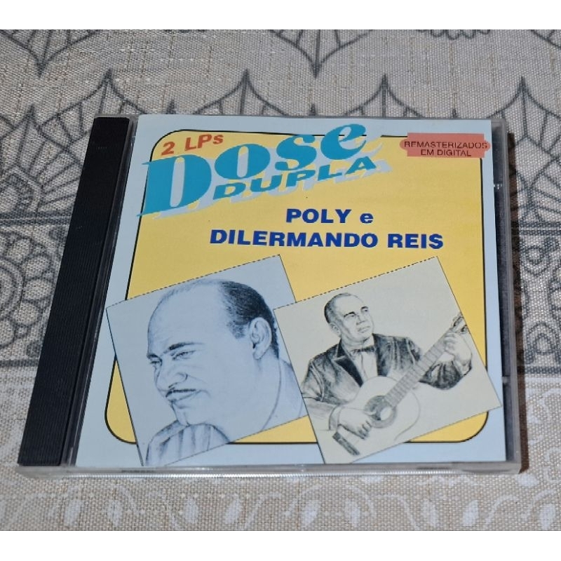 CD POLY E DILERMANDO REIS 2 LPS DOSE DUPLA.