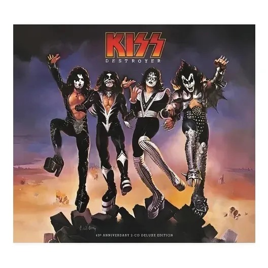 CD Kiss - Destroyer - 45th Anniversary Duplo - Deluxe Edition - NOVO!!
