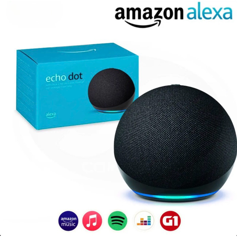 Alexa - Echo Dot 5ª Geração Alexa - PRETA - Áudio Imersivo, Controle por Voz, Privacidade. Envio Imediato ✅