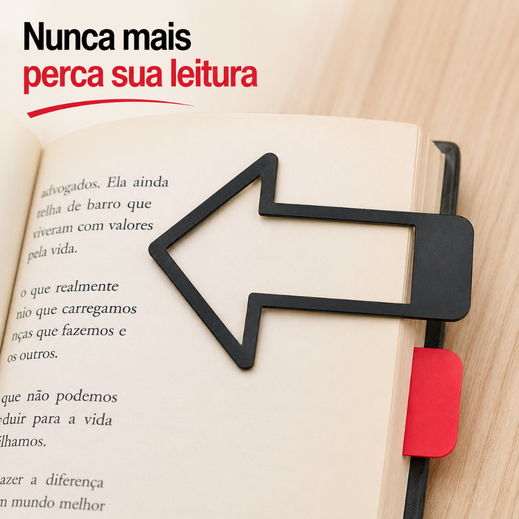 kit 20 Marcador de Página Tipo Seta- Marcador de Livro marcadores