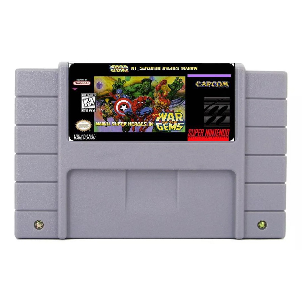 Marvel Super Heroes in War of the Gems Legendado em Portugues Super Nintendo SNES