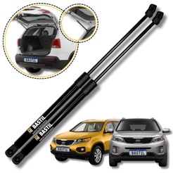 Par Amortecedor De Porta Malas Tampa Traseira Kia Sorento 2010 Até 2015 Mola A Gás