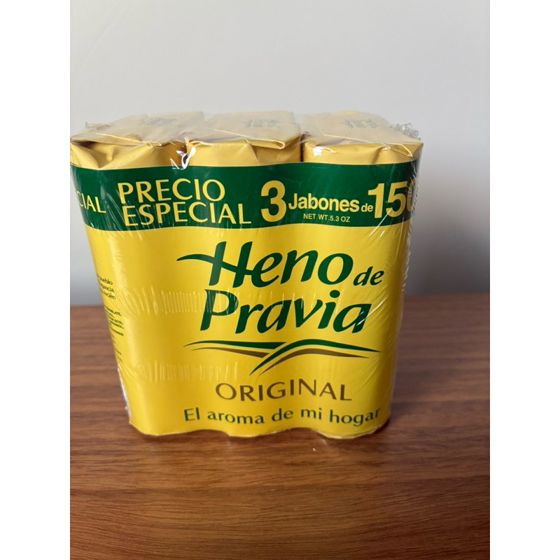 Heno de Pravia Kit de Sabonetes em Barra 3x150g