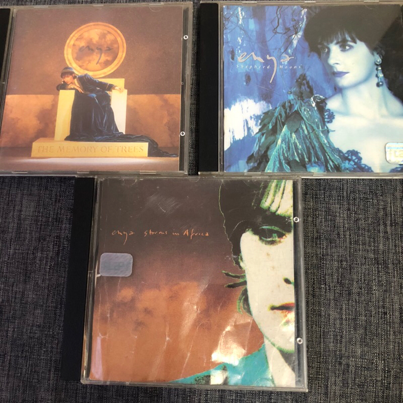 Lote 3 Cds Enya - Shepherd Moons/ Storms In Africa/ Memory Of Tree- New Age