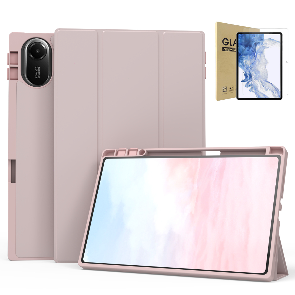 Capa Case Tablet Xiaomi  Redmi Pad 2 11 2025 + Película  , Anti-Impacto com Porta-Lápis