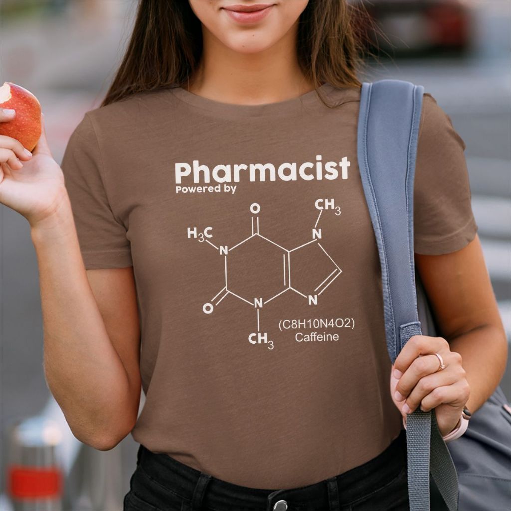 Blusa Feminina Farmácia Camiseta Blusinha Farmaceutica BabyLook 100% Algodão