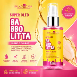 Óleo Capilar 12 Óleos em 1 60ml | Nutrição e Reparação Profissional | Proteção Térmica | Salão In Casa