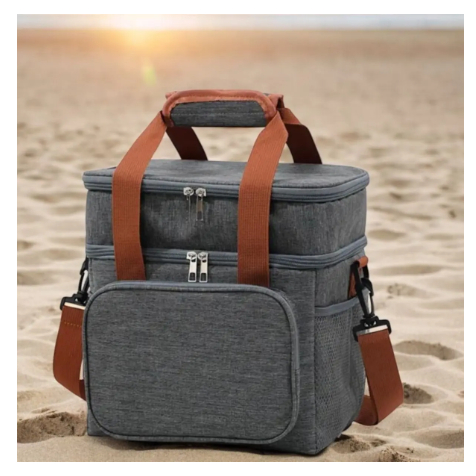 Bolsa Térmica Lancheira Marmita Grande Impermeável Cooler Para Bebidas Comidas Jogos Copa Academia