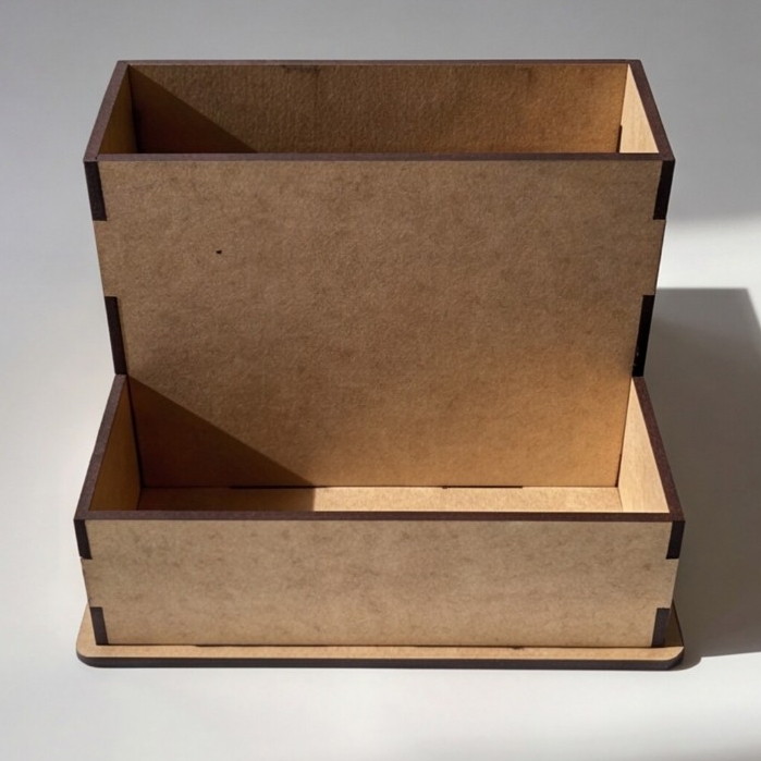 Kit Porta Comanda Numerado em MDF com Divisórias Organizador de Mesa Restaurante Lanchonete