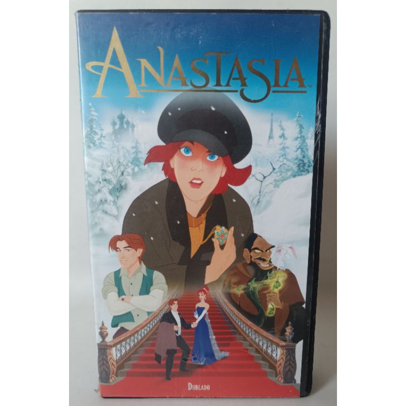 VHS Anastasia Dublado Walt Disney clássicos desenho filme infantil colecionador