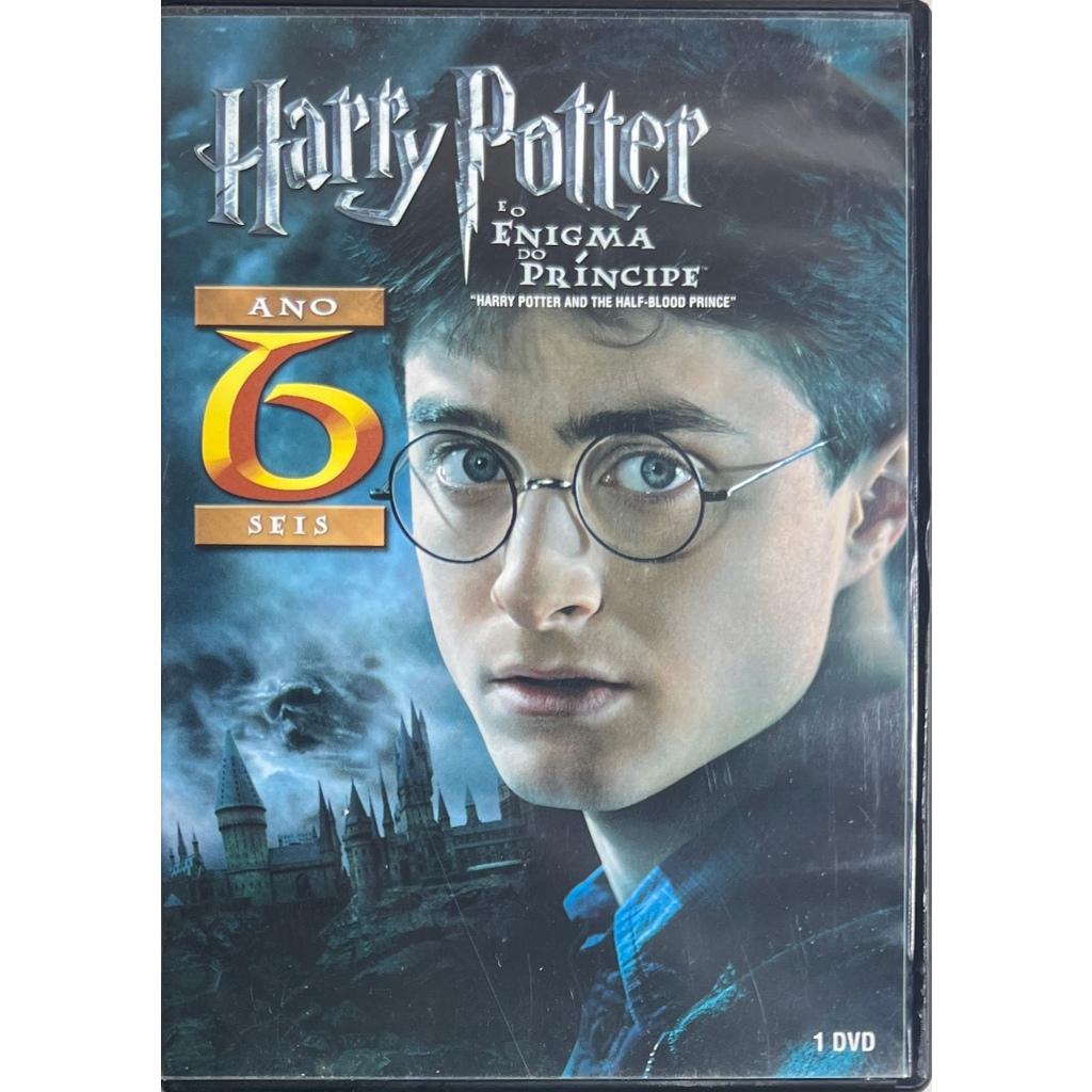 Harry Potter e o Enigma do Príncipe - Ano Seis - DVD Original