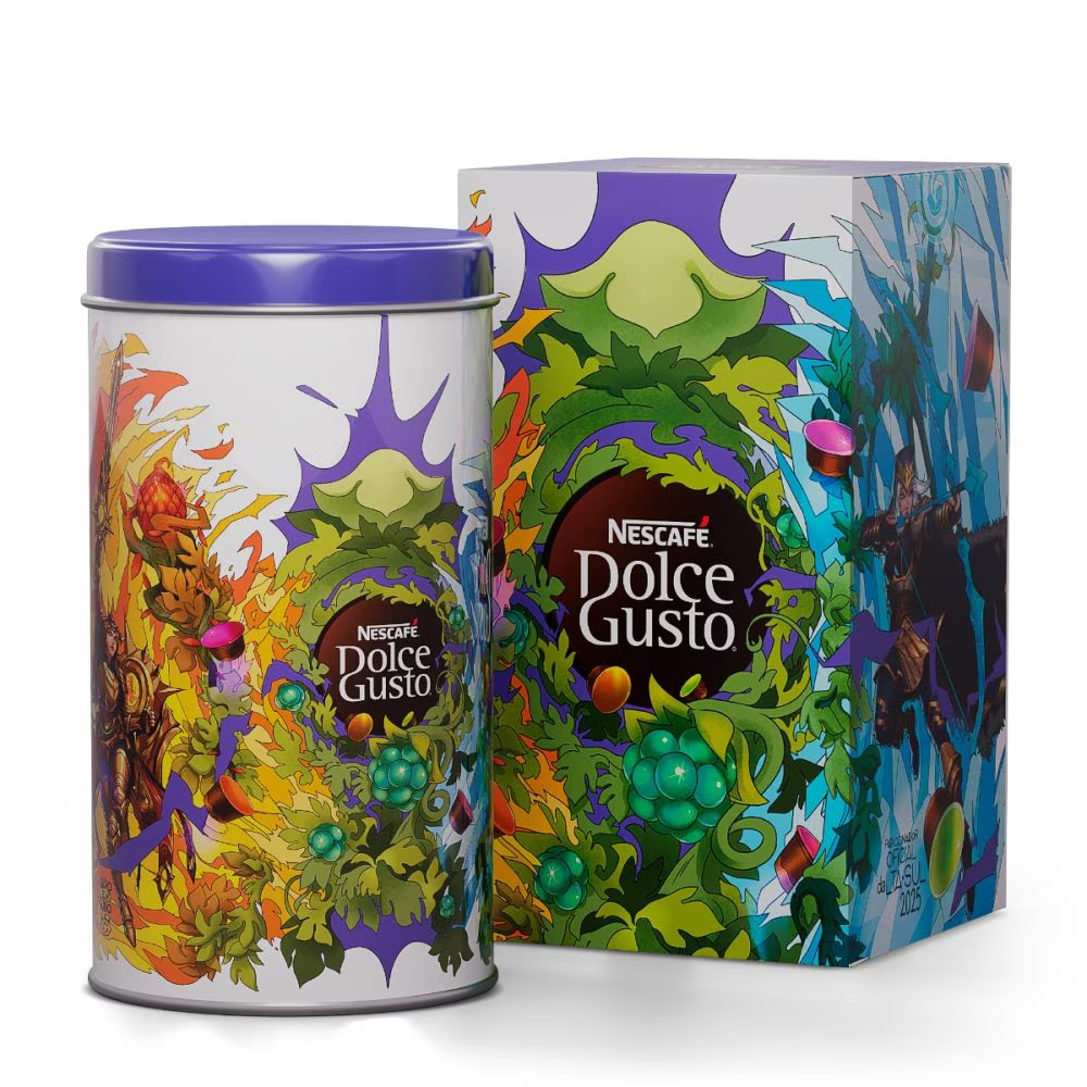 Porta Cápsulas Original Dolce Gusto Lata League of Legends LoL - Edição Limitada