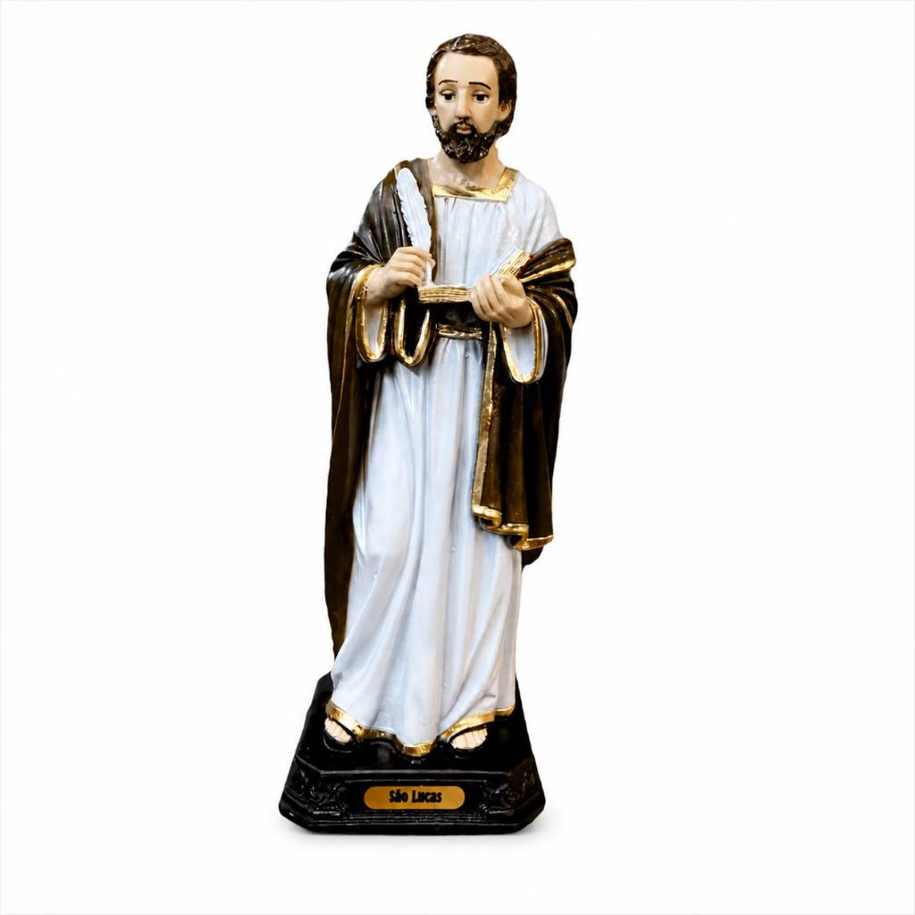 Imagem São Lucas Resina Nacional 20cm
