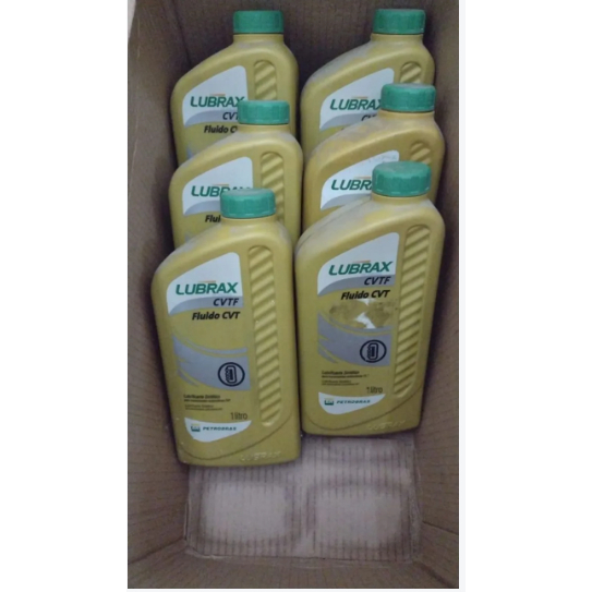 Óleo Cambio CVT Transmissão Automática Lubrax CVTF 6Lt