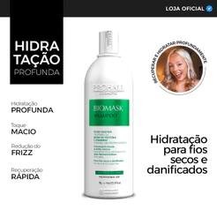 Shampoo De hidratação intensa para cabelos secos: Biomask 1L