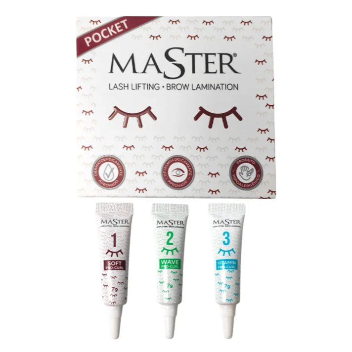 Kit Master Pocket Lash Lifting De Cílios E Brow Lamination 7g