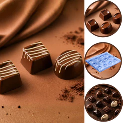1 ~10 Forma Simples Bombom Variado P531 Porto(CHOCO)
