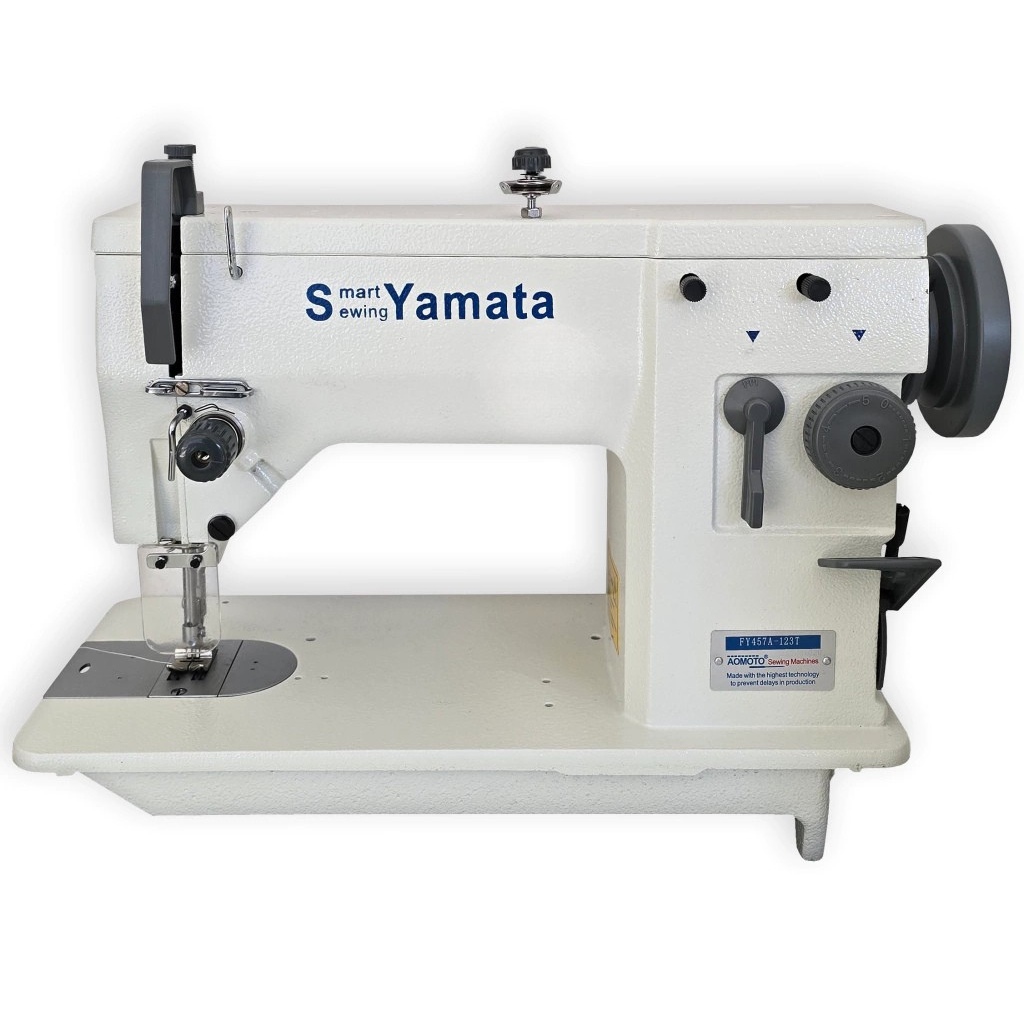 Máquina De Costura Semi Industrial Zig Zag 3 Pontinhos Yamata FY457A-123T