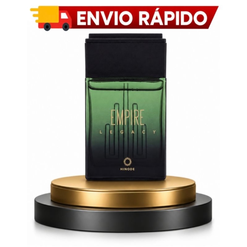 Perfume Empire Legacy Hinode Masculino 100ml | Fragrância Amadeirada Aromática | Longa Duração