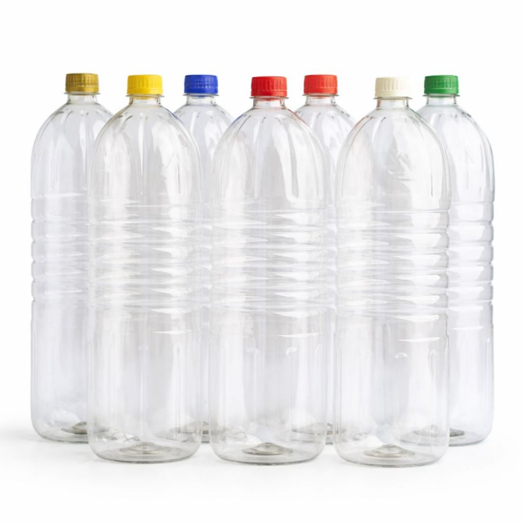 Garrafas PET 2L Kit c/ 18 Unidades Plastico Reforçado Virgem c/ Tampa PCO28 e Lacre, Frasco, Atacado